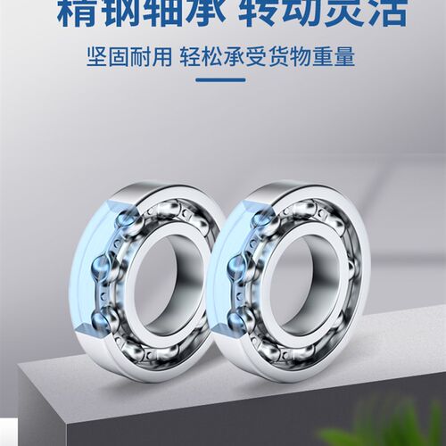 平板车推货车钢i方管手推车拖车折叠四轮搬运载重家用轻便拉货车