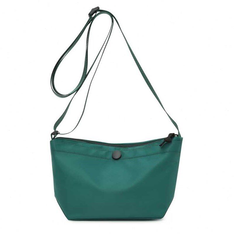 网红小布包简约斜挎包女牛津布防水尼龙单肩包时尚女士斜挂包夏季