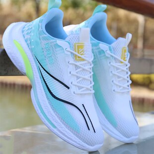 男鞋新款超轻软底运动鞋网面透气学生跑步鞋防滑耐磨旅游鞋男网鞋