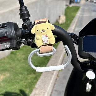 电动瓶车挂钩前置通用置物神器电车配件可爱专用件承重挂钩挂菜钩
