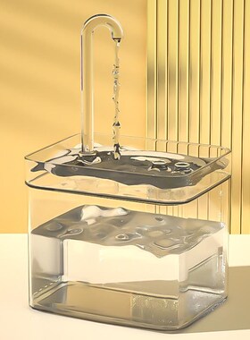 猫咪饮水机自动循环流动静音饮水器不湿嘴喝水器狗狗水盆宠物用品