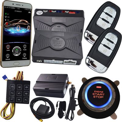 推荐cardot NEW 2g app gps PKE car alarm system push button s