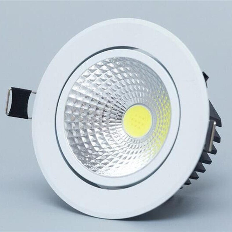 Dimmable Led downlight light COB Ceiling Spot Light 5W 7W 9W-封面