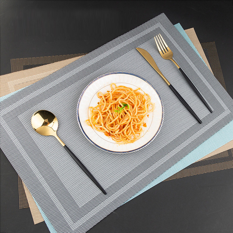 欧式PVC西餐垫防水防油高级餐桌垫家用酒店饭店餐厅杯垫碗盘垫子,餐饮具,餐垫,淘宝优惠券,粉丝福利购,淘宝优惠卷