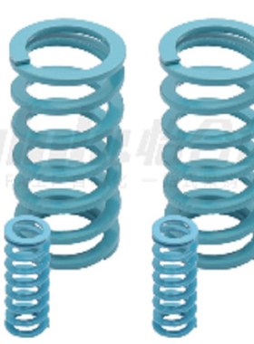 怡合达YSWU-D10.5/12.5/14.5/17/21/26/31/37/43-L矩形弹簧浅蓝色