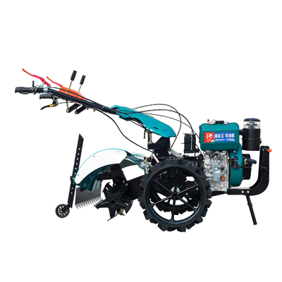 四驱旋耕机直连传全齿轮微耕机小型水田犁地机耙田打田链轨耕种机