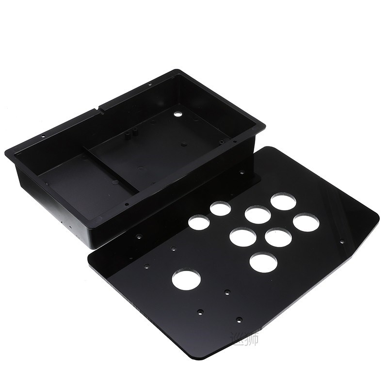DIY Arcade Machine Joystick Acrylic Panel + Case Shell Set R