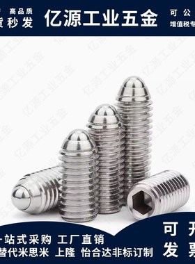 PBSH-4/PBSHS-6球头柱塞一字槽C-BPES/C-BPEU3/4/5/6/8/10/12/16