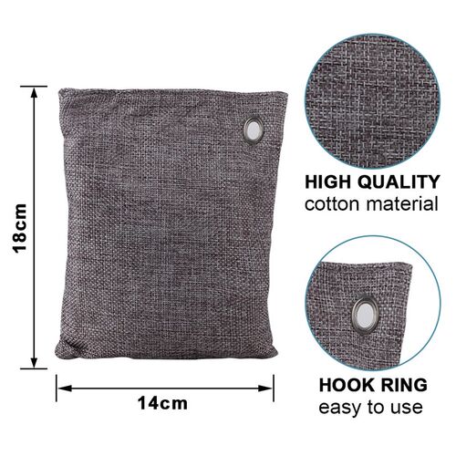 200g Natural Bamboo Charcoal Air Eliminator Purifier Bag Car