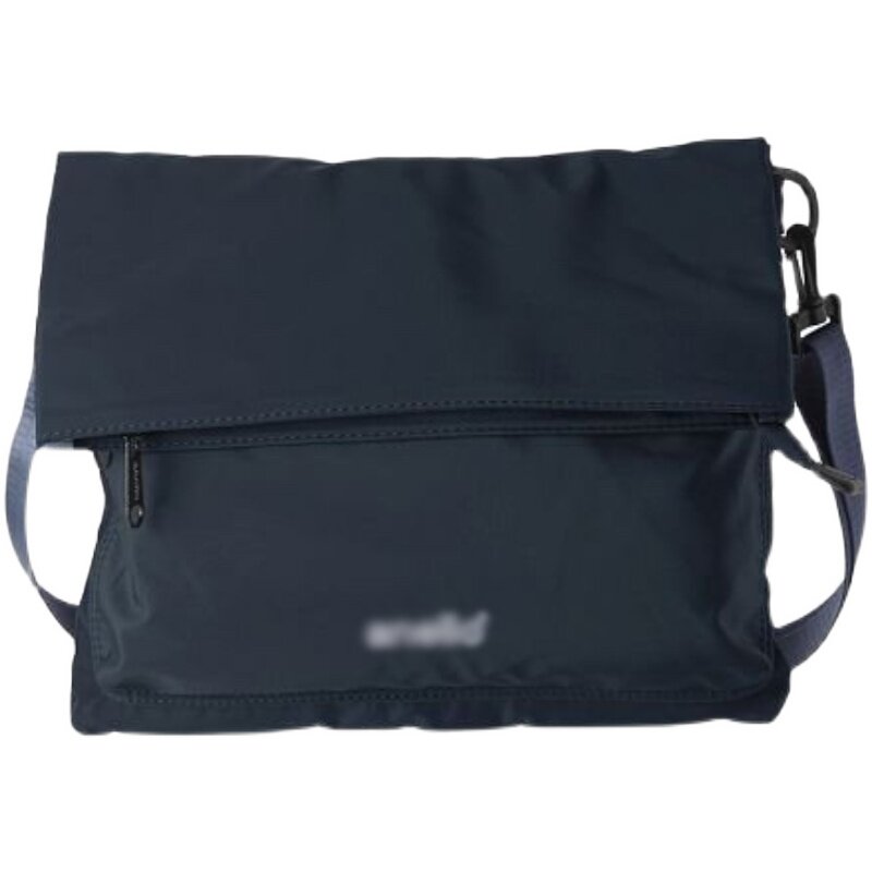 日系斜挎包女轻便折叠挎包男休闲街头潮流风尼龙单肩包逛街旅行包