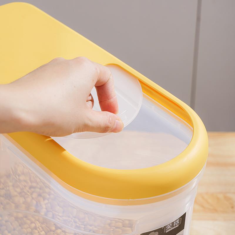 长方形塑料家用米桶大米缸s防虫防潮储米箱10斤装20斤装面粉存储