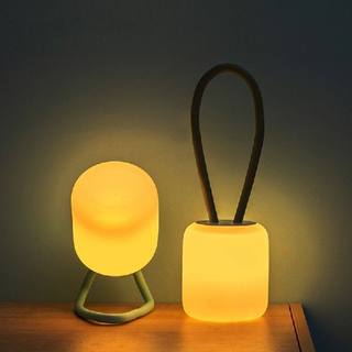 速发LED Night Light USB Rechargeable Table Bedside Lamp, Nig