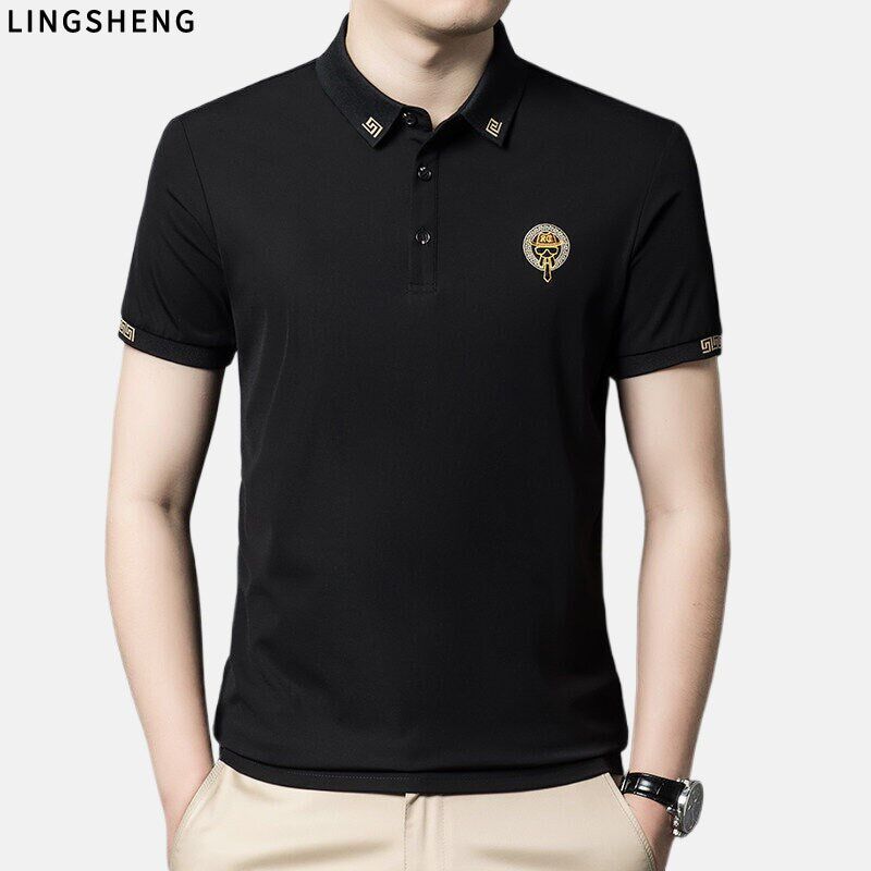 冰丝速干!轻奢高端!POLO衫短袖T恤男士夏休闲商务经典翻领时尚