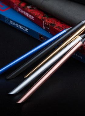 Inkless Beta Pens Metal Golden fountain Pen no Ink iron pen