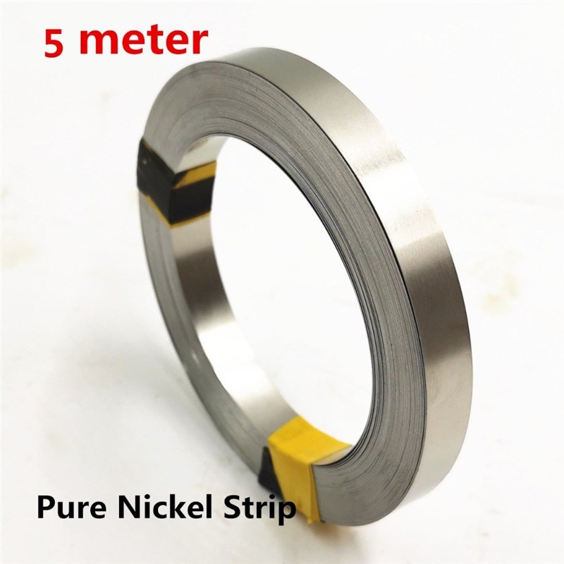 5 Meter Pure Nickel Strip 99.96% for li 18650 battery spot w