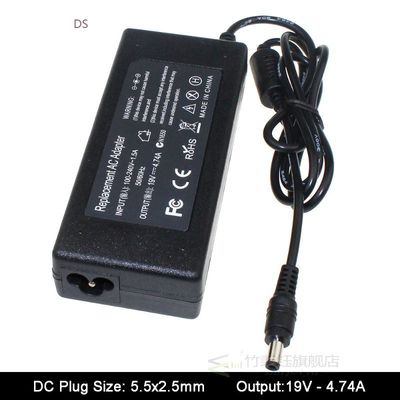 19V 4.74A 5.5mmx2. mm Re lacement ACpAdapMter5Power Supply C