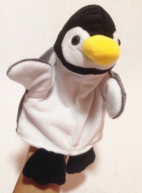 Marine Animal Hand Puppet Penguin Octopus Seal Plush Glove