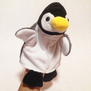 Marine Animal Hand Puppet Penguin Octopus Seal Plush Glove