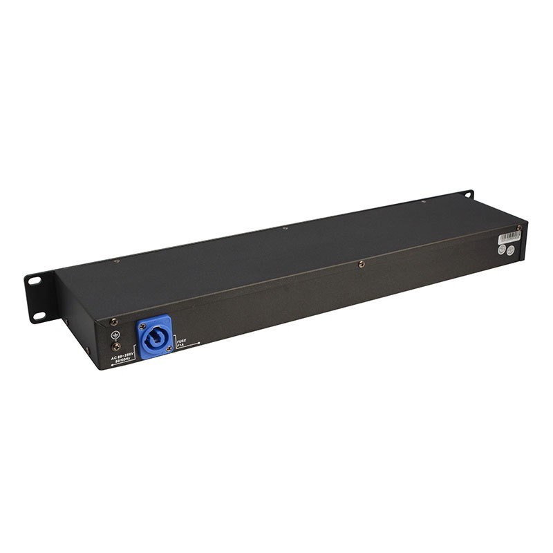 舞台灯光演出信号增l强器1进8出 DMX512信号放大器8路分配器扩展