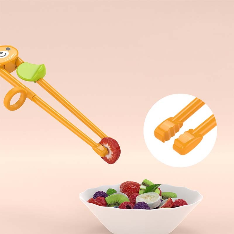 推荐1 Pair Training Chopsticks Cartoon Animal Chopsticks For