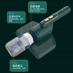 无线除螨仪紫外机家用床上拍打手持吸尘器除螨虫 新款