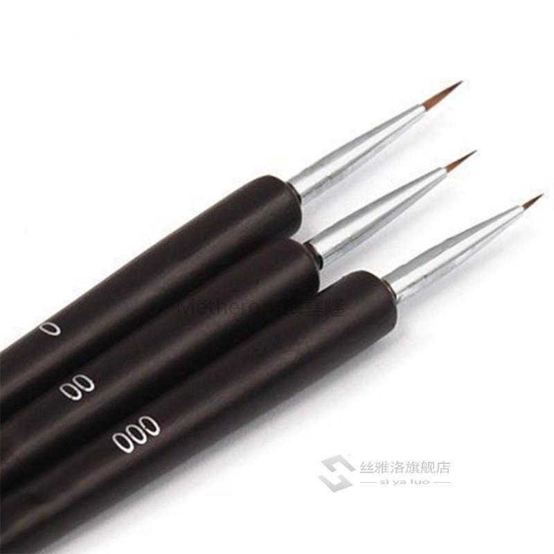 速发推荐Face mold Cake Decorating Brush Set 3pcs/set Food Pa