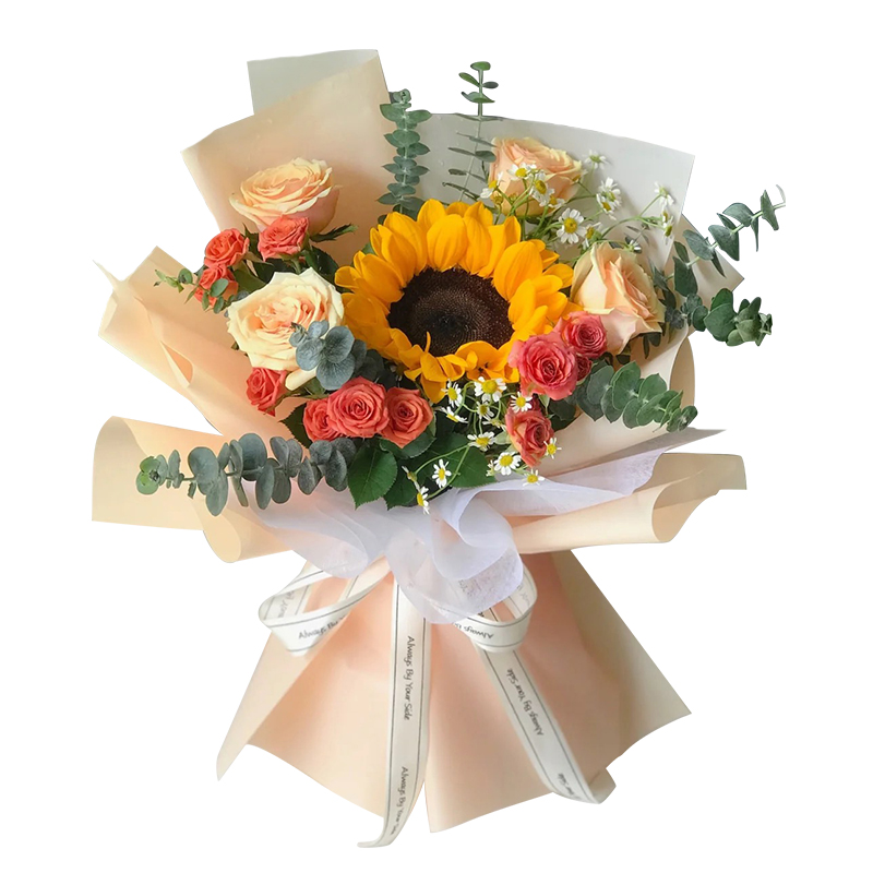 西安鲜花店生日红玫瑰康乃馨百合花向日葵同城速递X未央碑林配送