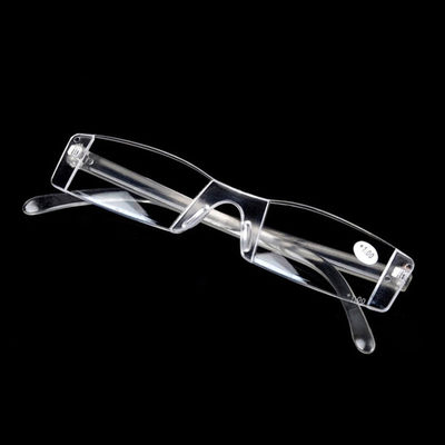 推荐Transparent Comfy Ultra Light Reading Glasses Men Women