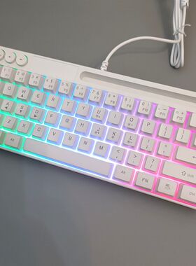 电脑手机小键盘h家用笔记本外接USB简约学生粉红色加厚小巧网之军
