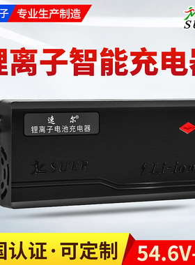 锂电池电动车充电器12V5A24V36V10AH48V60V54.6V2A72V3AH电瓶快充