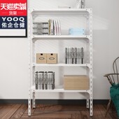 家用带轮可移动货架仓储角钢展示架阳台储物置物架多层活动铁架子