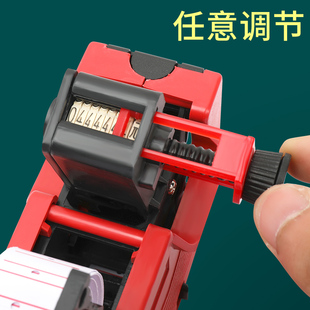 机超市手动编号标 厂家全自动小型出厂生产日期标签打价格手持打码