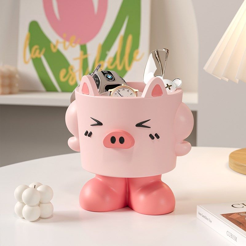 入户玄关钥匙收纳可爱装饰摆件家居客厅桌面储物罐化妆台鞋柜摆设,家居饰品,装饰摆件,淘宝优惠券,粉丝福利购,淘宝优惠卷