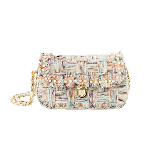 趣织社diy手工包包钩针编织毛线团材料包解闷打发时间制作礼物譱