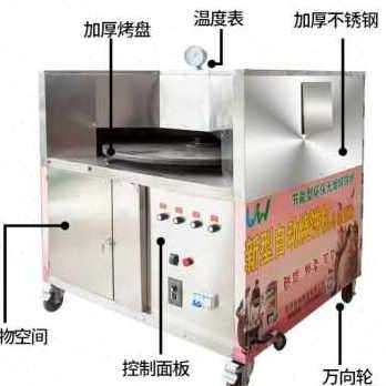 厂销厂促吊炉转炉烧饼机全自动旋转打烧饼炉子流动V商用摆摊烤饼