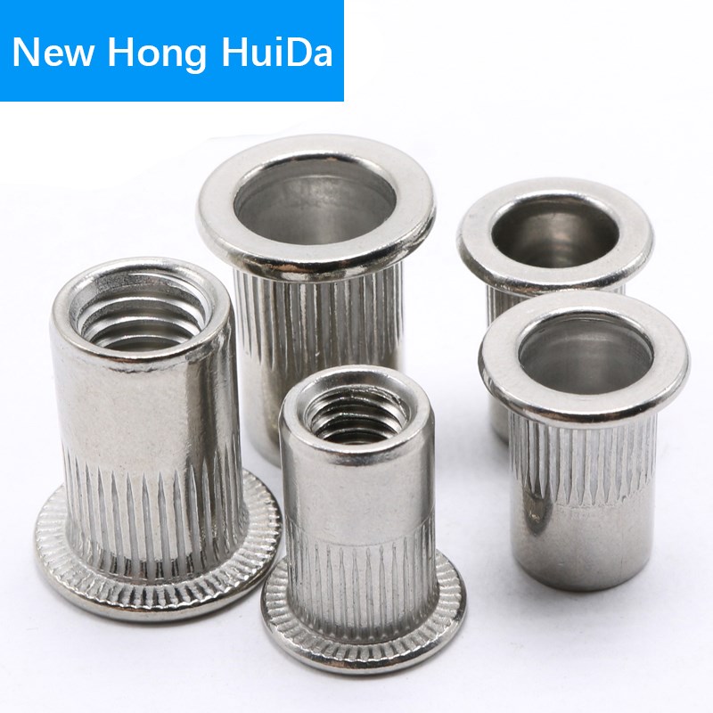 Rivet Nuts Rivetnut Flat Head Rivnut Insert nut Metric Thre 电子元器件市场 外设配件 原图主图