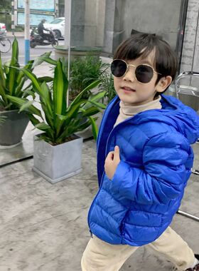 反季儿童轻薄羽绒服宝o宝男童女童小童大童大码童装洋气春秋外套