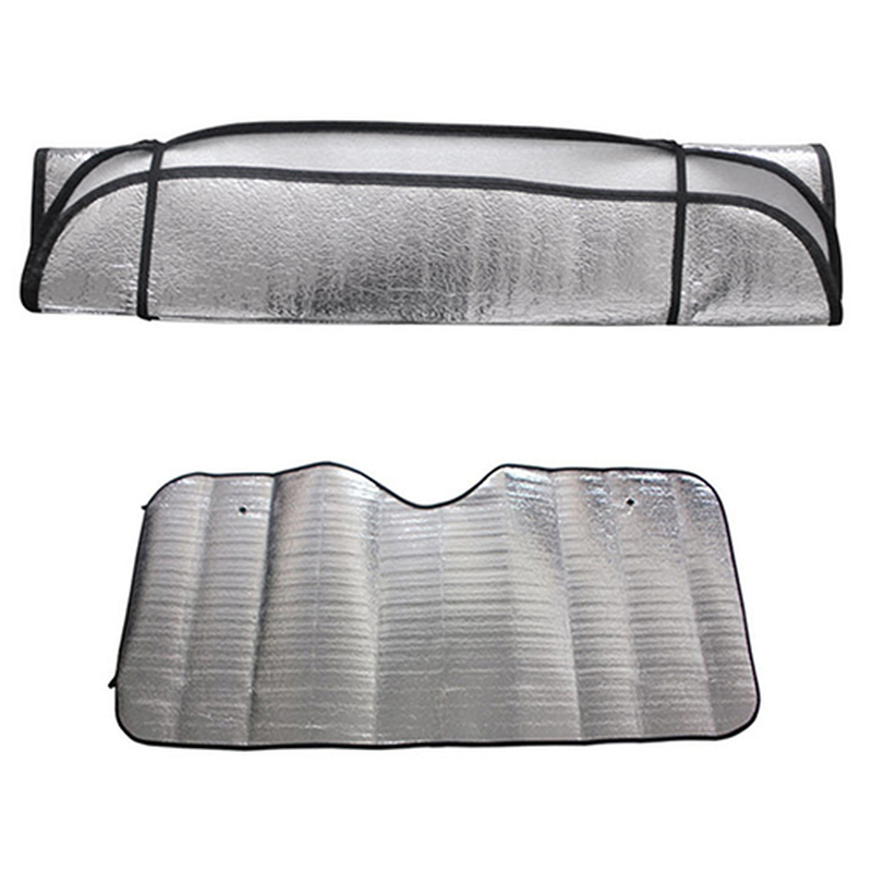 极速1Pc Automobile Magnetic Sunshade Foldable Cover Car Wind