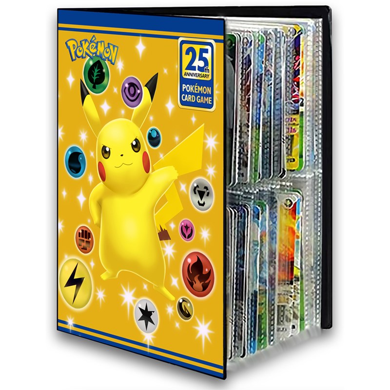 推荐25Th Pokemon New 240Pcs Holder Album Toys Collections Po