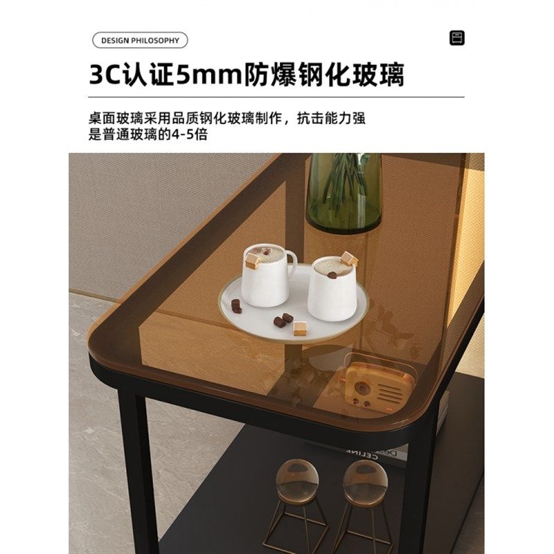 沙发边几可移动茶几客厅家用带轮小桌子2024新款小户型床头置物架,住宅家具,移动边几/推车,淘宝优惠券,粉丝福利购,淘宝优惠卷