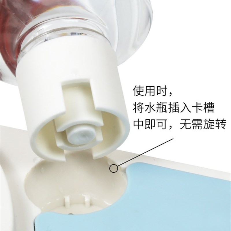 不湿嘴两用宠物碗 狗碗猫碗双碗自动续水碗喝水猫食盆狗盆防打翻