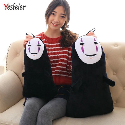 1 Pcs 40/60CM Studio Ghibli Spirited Away Kaonashi No Face