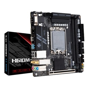 17x17电脑CPU套装 H610M台式 i3i5 B250M 华南金牌ITX迷你小主板B85