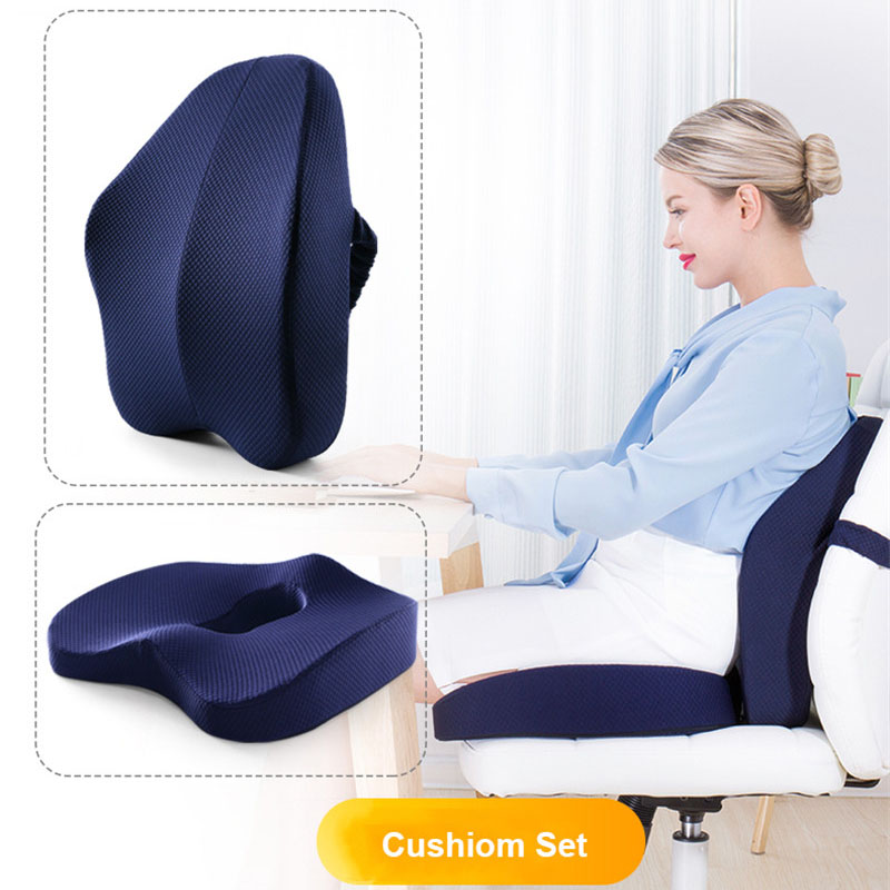 极速Memory Foam Seat Cushon Orthopedc Pllow Offce Char Cush 玩具/童车/益智/积木/模型 其他手工制作 原图主图