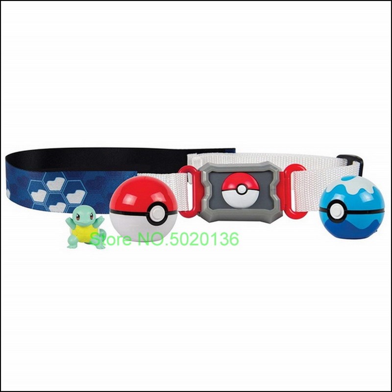 Pokemon Ball Belt Pikachu Pokeball Backpack Pocket Monst