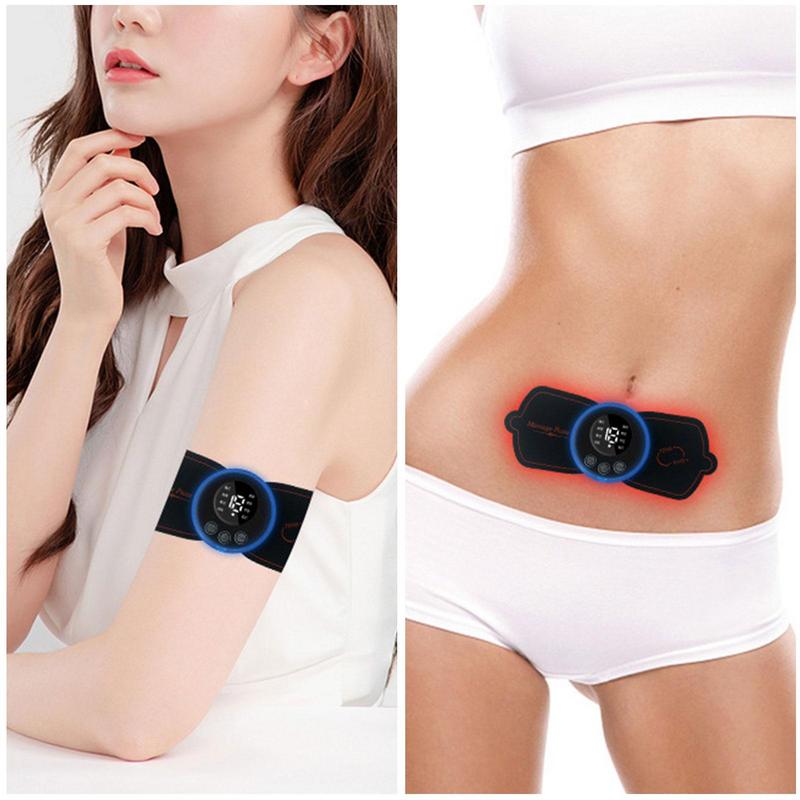 WFreless USBnElectric Freque cy PuElse Massager Pads ior Sho 个人护理/保健/按摩器材 膝盖/膝部按摩器 原图主图