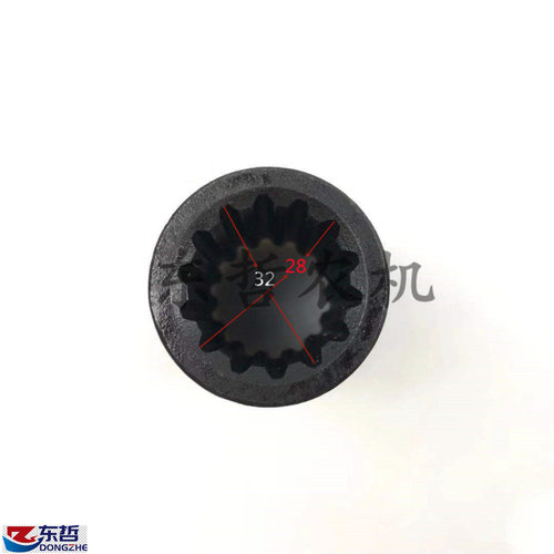 天拖N854拖拉农机配件分动箱传动轴轴花键套14齿外径42内径32长61