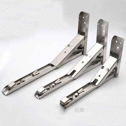 2PCS Triangle Folding Angle Bracket Heavy Support Adjustable
