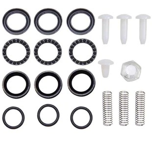 280/380洗车机清洗机修理包铜铝泵头水封配件密封圈皮碗弹簧零件