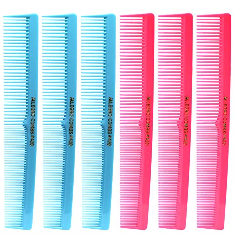 推荐Allegro Combs 420 Hair Stylist and Barbers set hair cutt